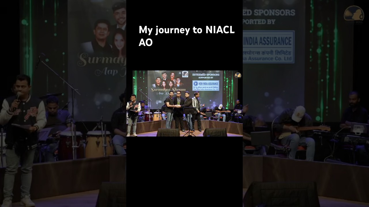 Journey to NIACL AO #shorts #youtubeshorts #nicl #niaclao