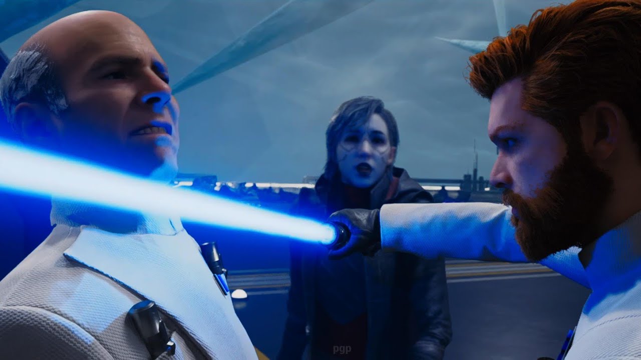 Merrin saves Cal from turning to the DARK SIDE - Star Wars Jedi Survivor