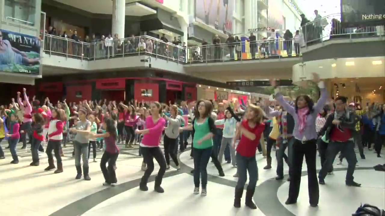 I Believe She's Amazing Flash Mob - Toronto Eaton Centre