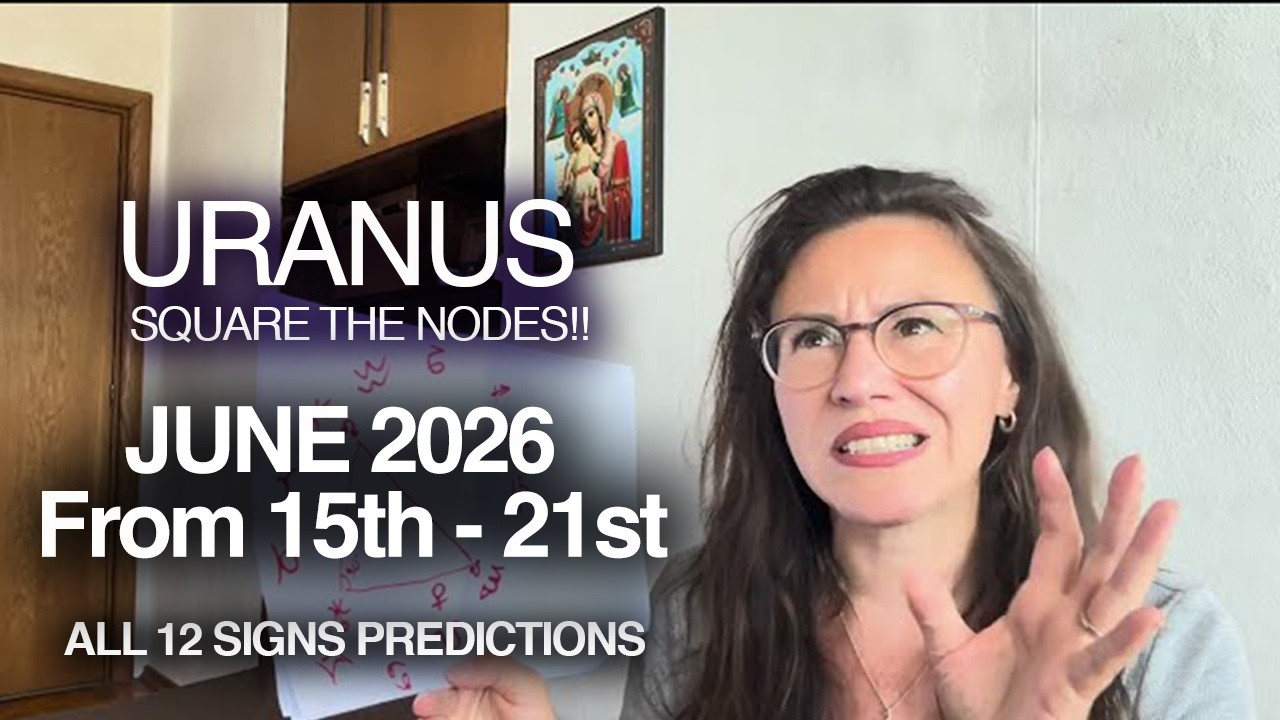 FATED Changes SHAKE the Timeline! Uranus square Nodes+Gemini New Moon! June 15th-21st. All 12 signs