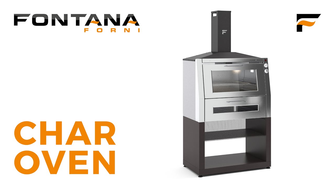 ENG - CHAR-OVEN  - Fontana Forni - external oven - wood and charcoal