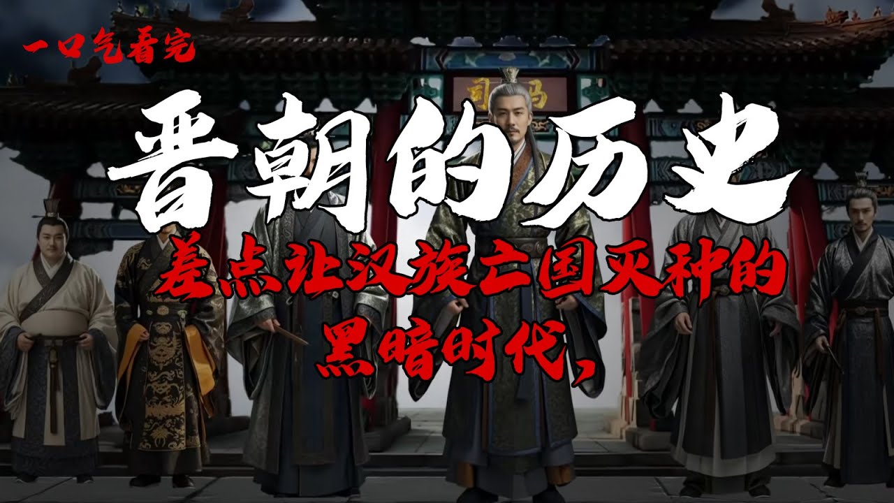 一口气看完晋朝的历史，差点让汉族亡国灭种的黑暗时代