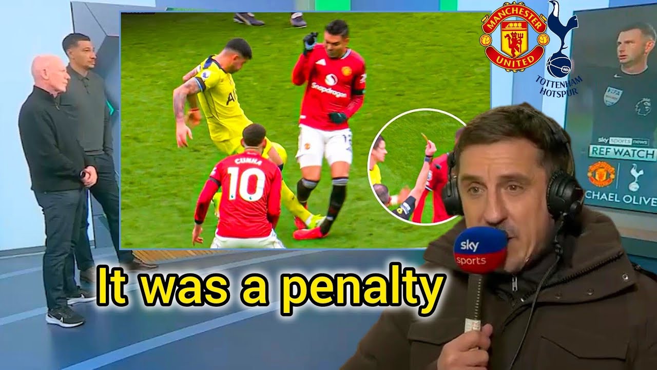 Dermot Gallagher Confirms It Was a Penalty | Referee Decisions in Man United 2-0 Tottenham