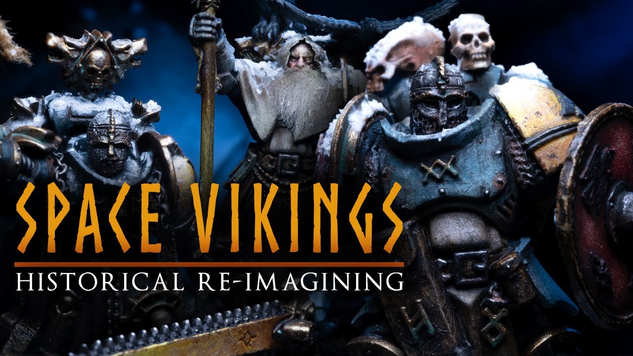 Reforging SPACE WOLVES || Grimdark VIKING Warband || Warhammer in the Grimdark Style
