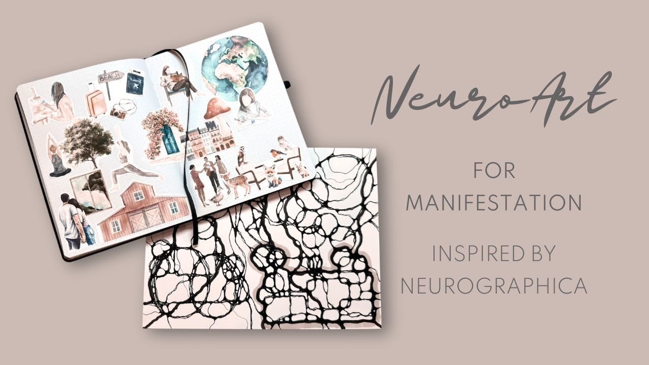 Manifestation Through NeuroArt | Vision Board Meets Neurographica-Inspired Drawing