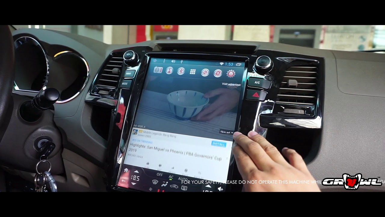 2005-2015 FORTUNER ANDROID HEAD UNIT
