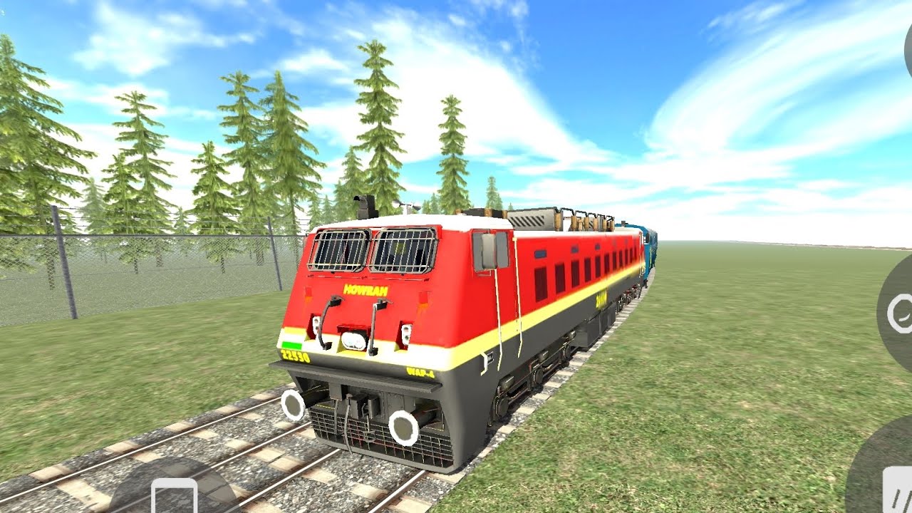 Gangster Train Driving with Different 3D reading bike #2025 Indian Game's Train 
