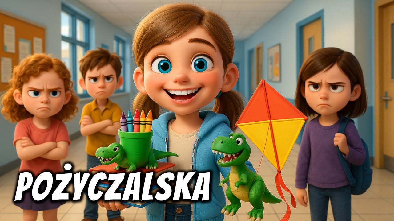 🎒😯 Pożyczalska - Audiobook - Bajka do słuchania na dobranoc 🎧