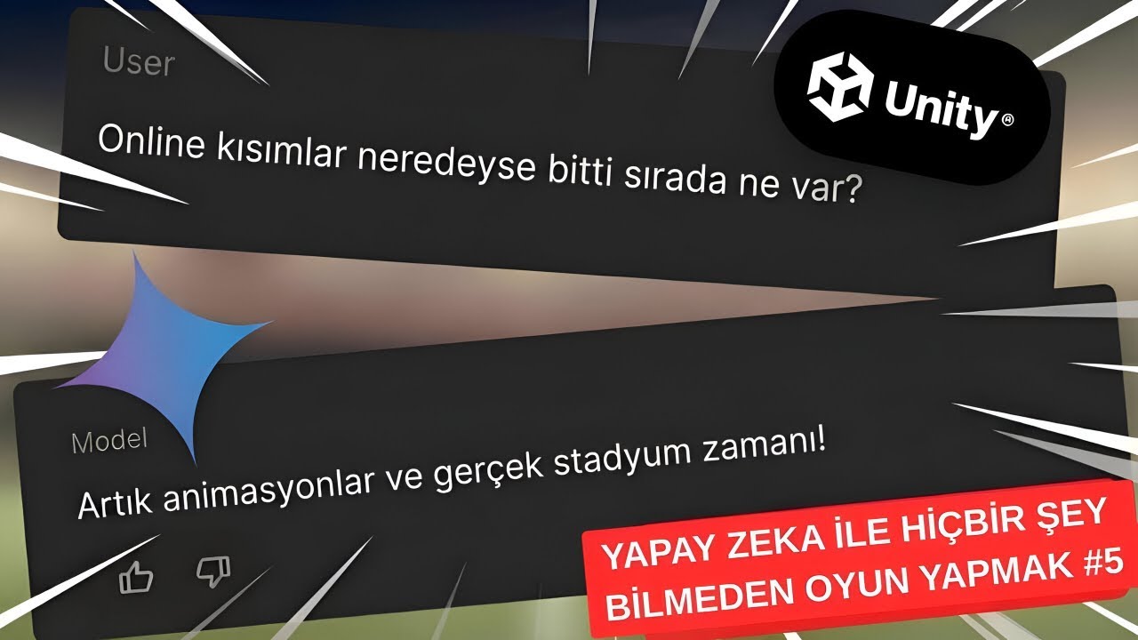 hiçbir şey bilmeden yapay zeka ile online futbol oyunu yapmak? | #5 – bu oyun artık bambaşka!