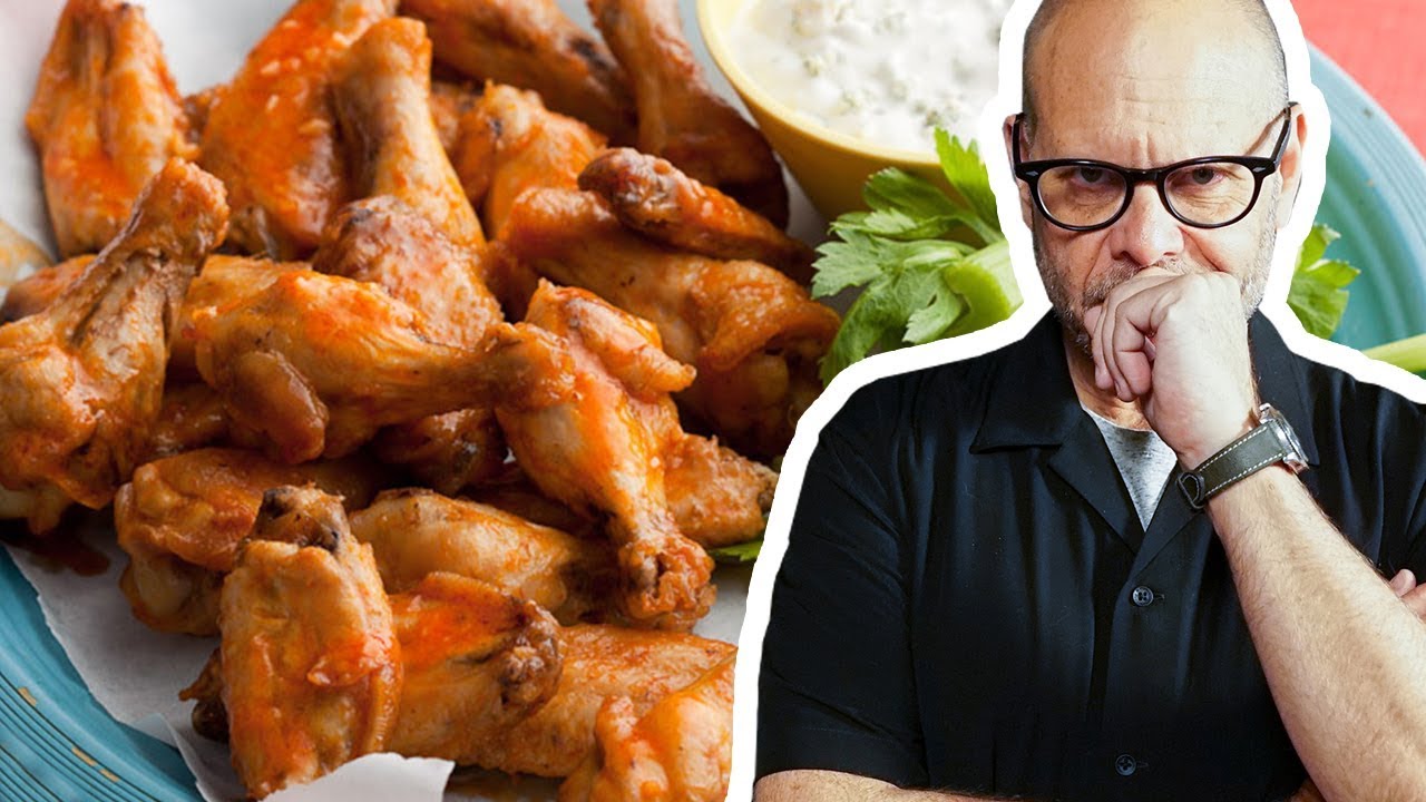 Alton Brown Makes Buffalo Wings | Good Eats | Food Network