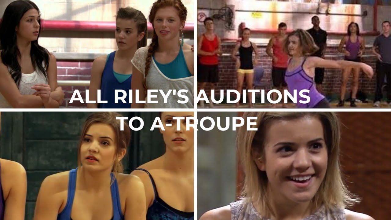 The Next Step - All Riley's Auditions to A Troupe (Britanny Raymond)