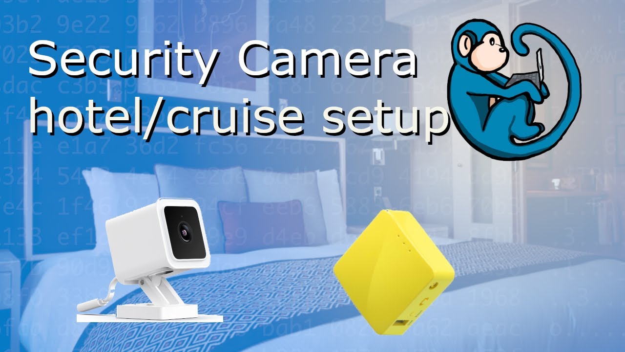 Wyze cam on the go — как установить камеру видеонаблюдения в номере отеля или каюте круизного лай...
