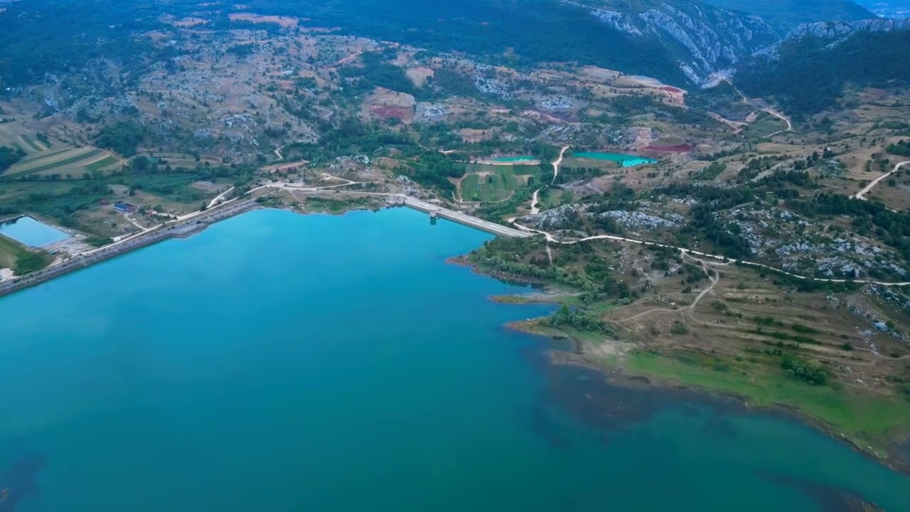 Tribistovo Lake, Posušje, Bosnia and Hercegovina - DJI Mini 3 Pro drone footage