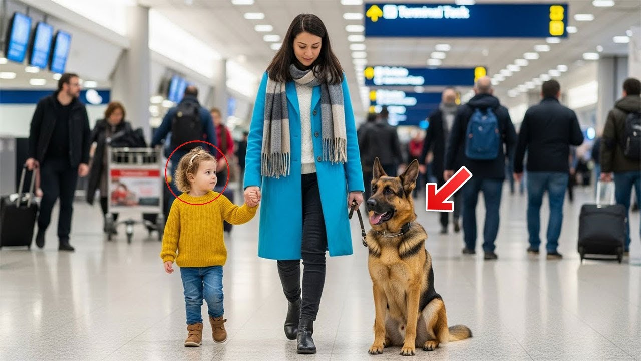 Niña Dio una Señal Silenciosa a un Perro Policía—Y Todo Cambió al Instante
