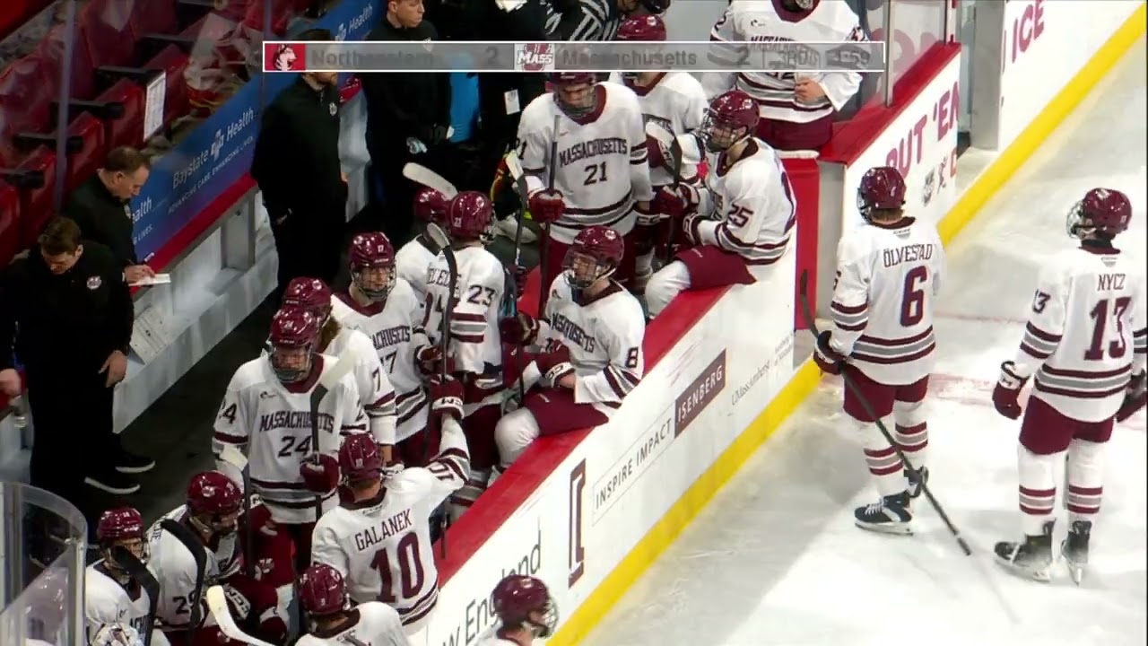 UMass Hockey | Broadcast Highlights vs. Northeastern | 01.30.26
