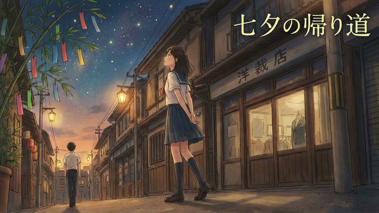 七夕の帰り道 / オリジナル曲（平成の夏、言えなかった恋）