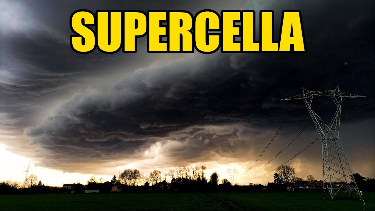 FORTE SUPERCELLA LOMBARDA - 1 aprile 2024