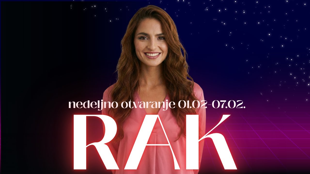 RAK ZGRABI I NE PUŠTAJ! SREĆA ULAZI U KUĆU 🏠 01.02-07.02 Nedeljno tarot čitanje