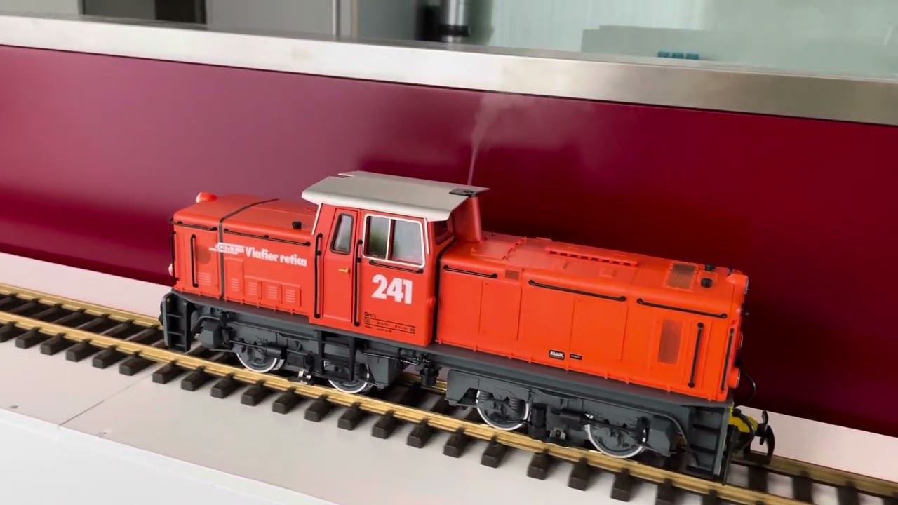 LGB 25510 RhB Gm 4/4 241 Umbau mit ESU Loksound 5XL und ESU Raucherzeuger gross