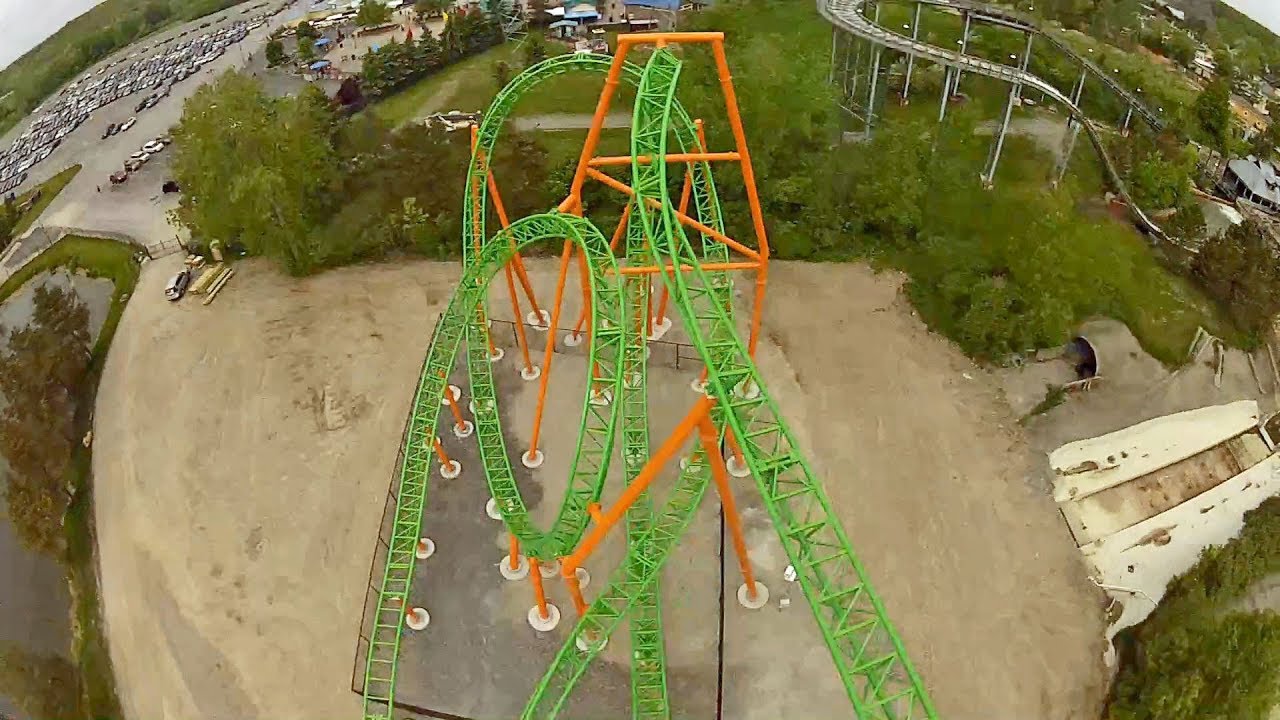 Tantrum front seat on-ride HD POV Darien Lake