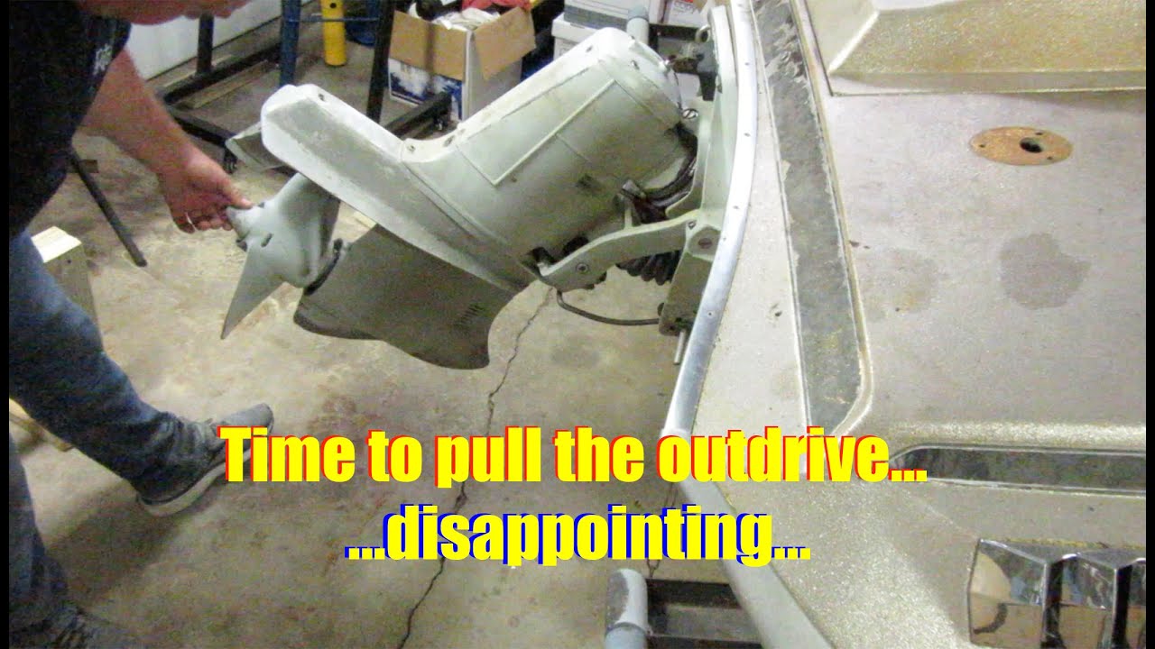 Removal of the Volvo Penta Outdrive - Video 9 CV16SS HD 1080p