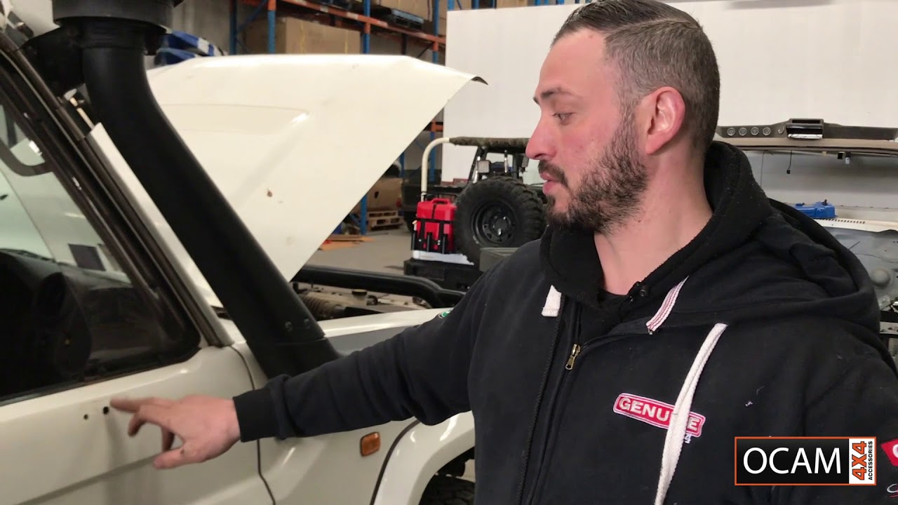 Руководство по установке буксировочных зеркал для Toyota Landcruiser 75, 76, 78, 79 серий