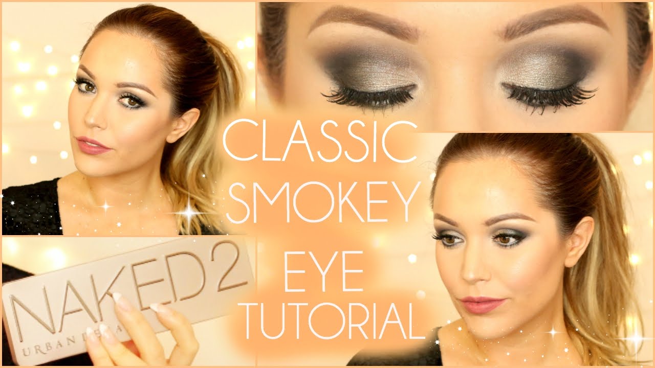Classic Smokey Eye Makeup Tutorial - Urban Decay Naked 2 palette | Laura Sommerville