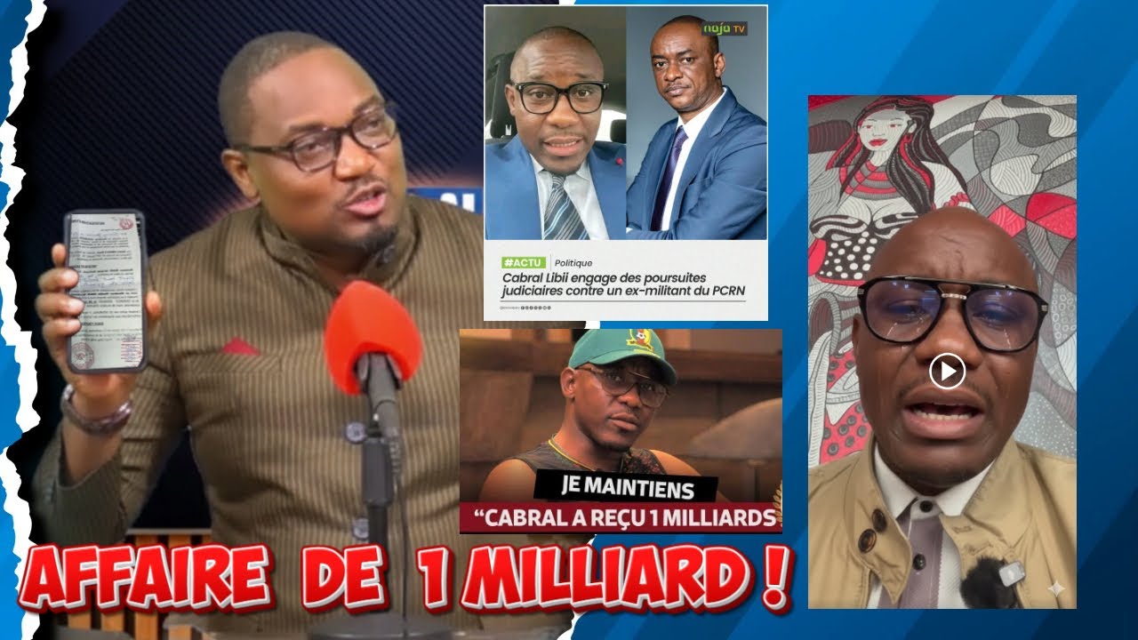 🔴Affaire du Milliard de FCFA : Cabral Libii contre-attaque et saisit la justice | Décryptage complet
