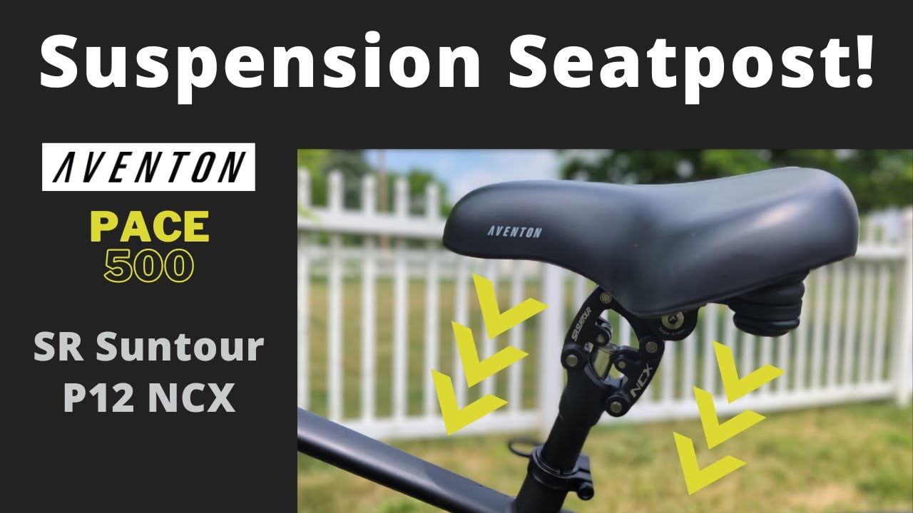 Suntour Suspension Seatpost Installation On My Aventon Pace 500 Cruiser Ebike