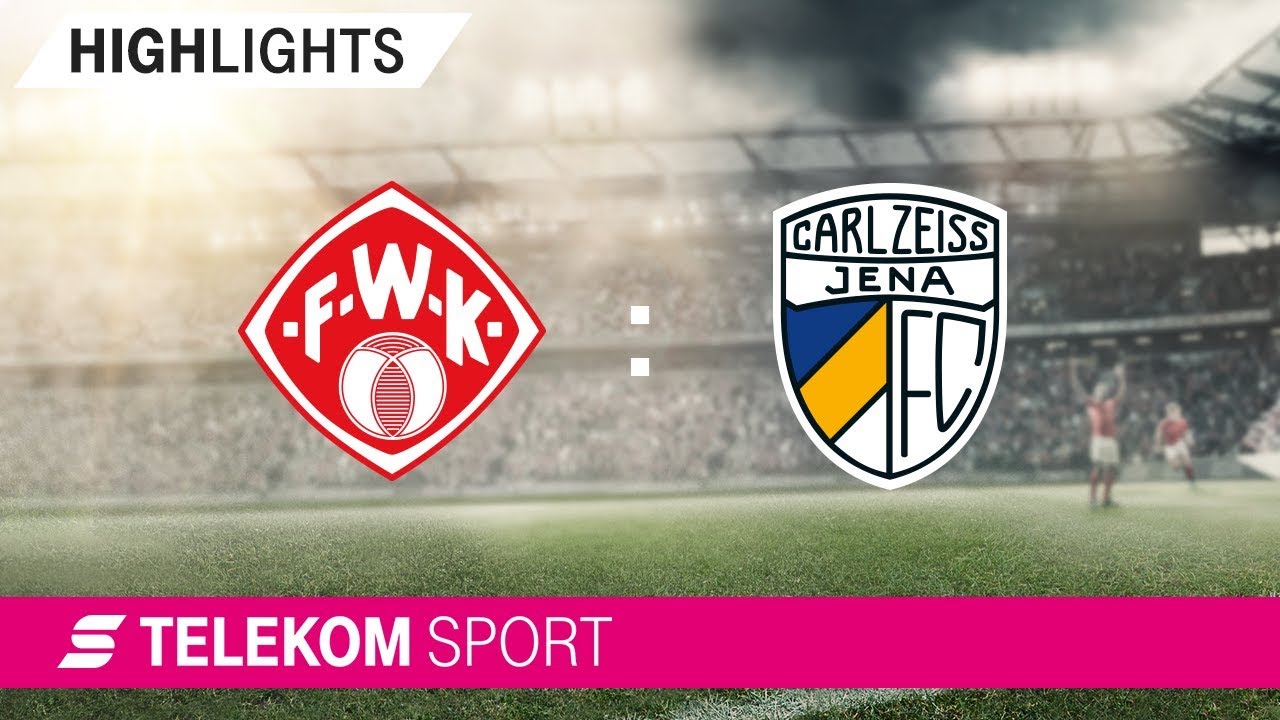 FC Würzburger Kickers - FC Carl Zeiss Jena | Spieltag 17, 18/19 | Telekom Sport