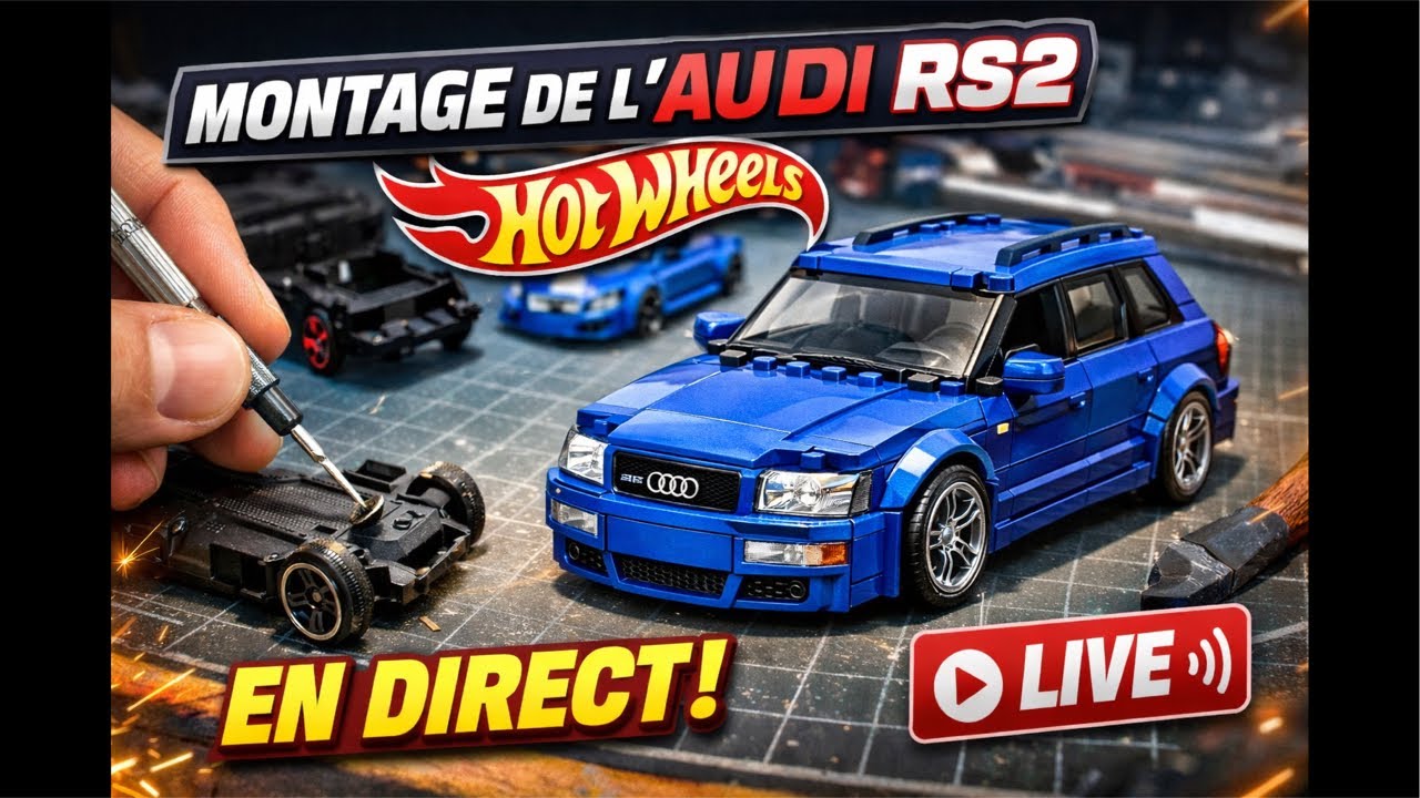Montage Audi rs2 mattel