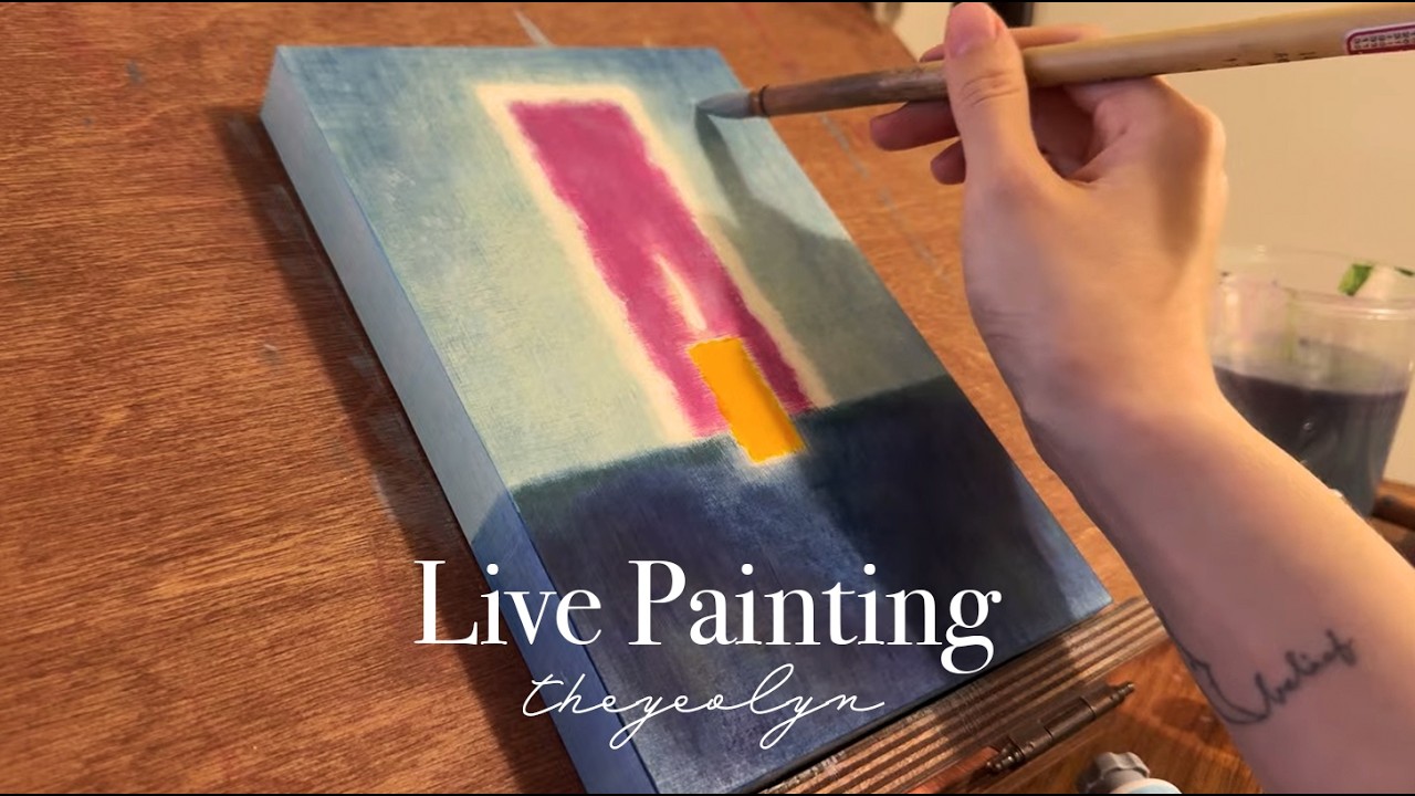 마음이 편안해지는 그림 라디오 Chill Art & Chat 🕯️Day 8