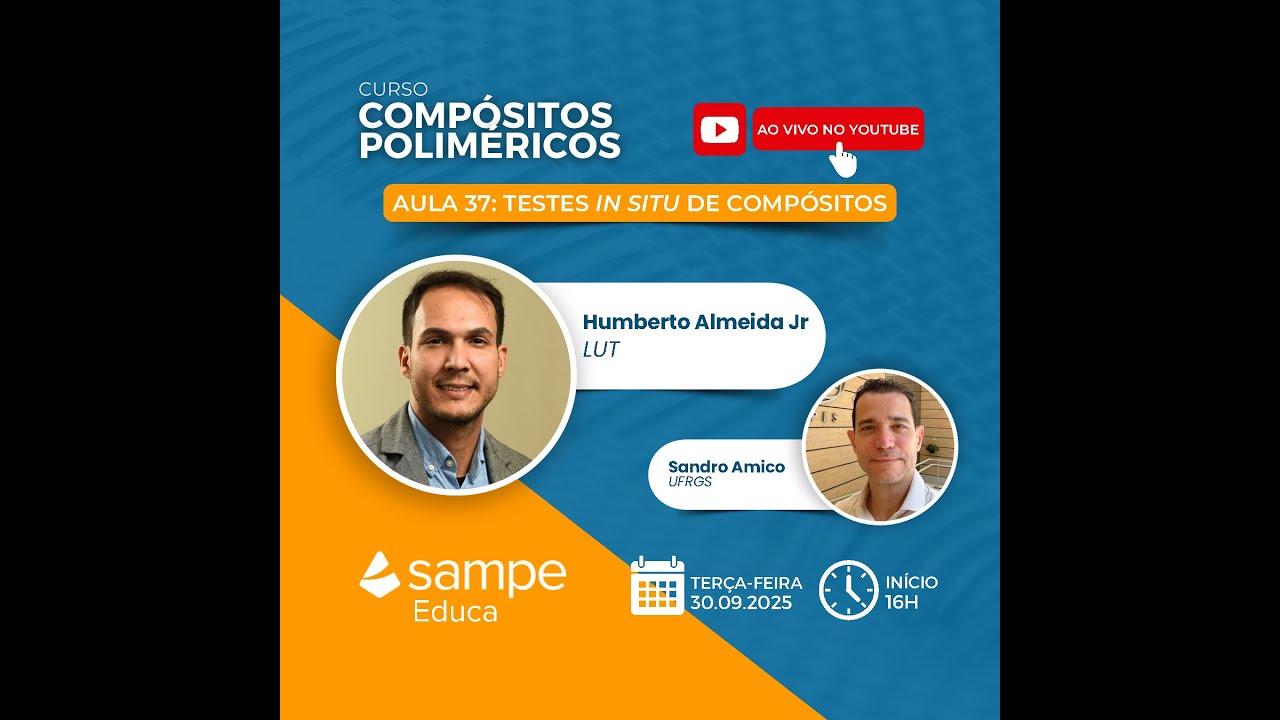 CURSO COMPÓSITOS POLIMÉRICOS #37: TESTES IN SITU DE COMPÓSITOS