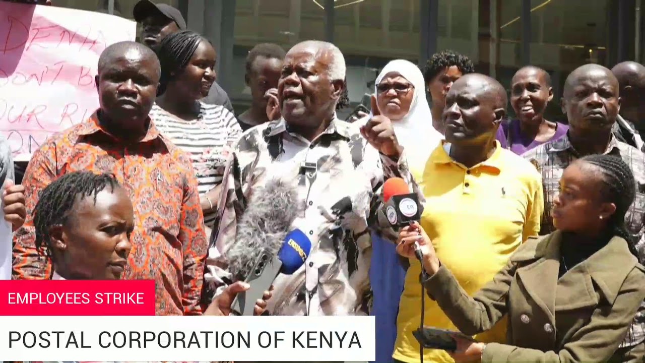 POSTAL CORPORATION OF KENYA EMPLOYEES ON STRIKE