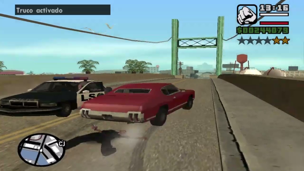 GTA SAN ANDREAS - PASEANDO POR LA CIUDAD 26.5