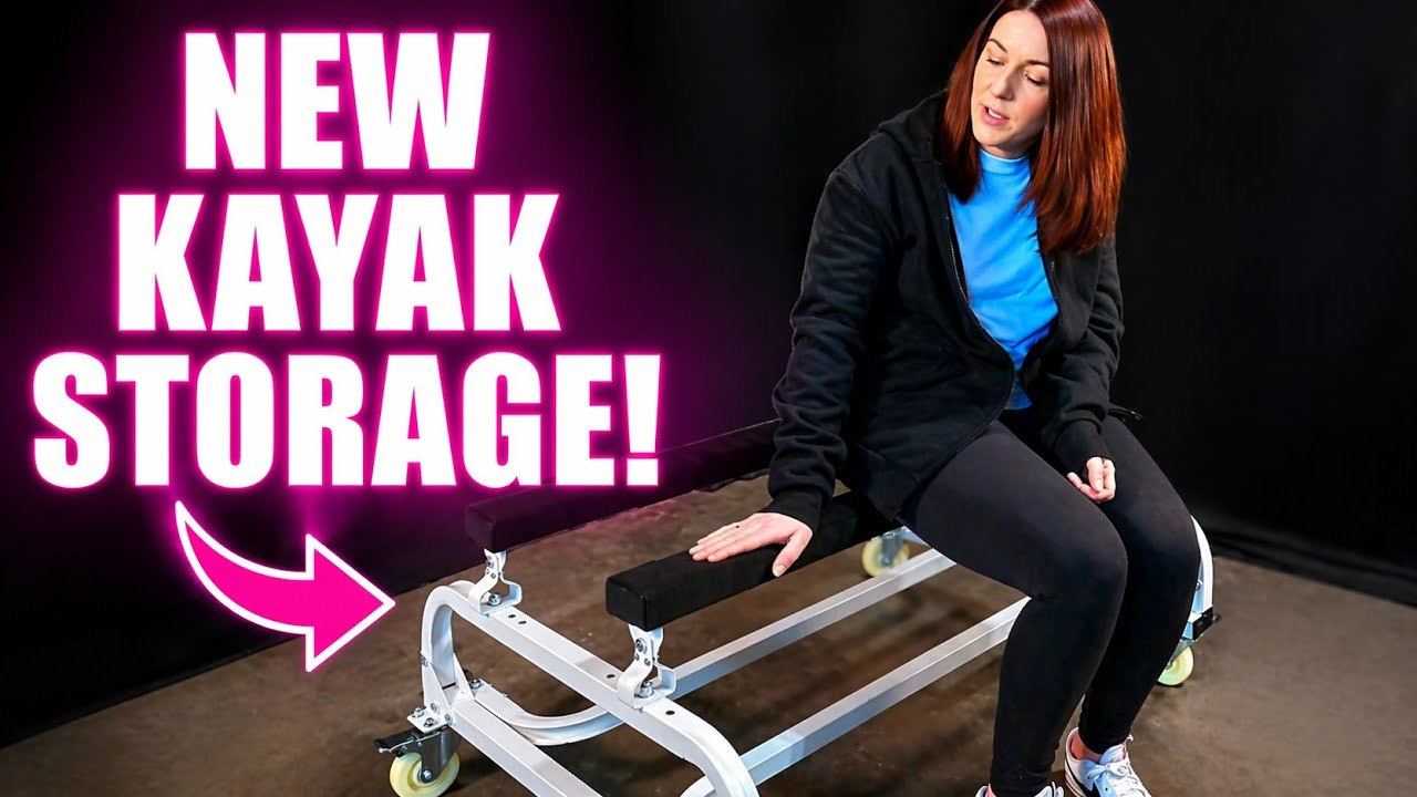 Fishing Kayak Stand On Steroids! (VEVOR Kayak/PWC Dolly)