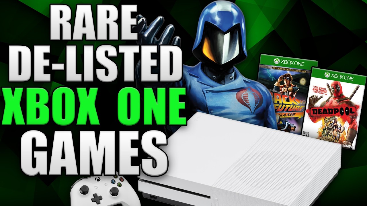 Удаленные из магазина игры для Xbox One, которые становится невозможно найти