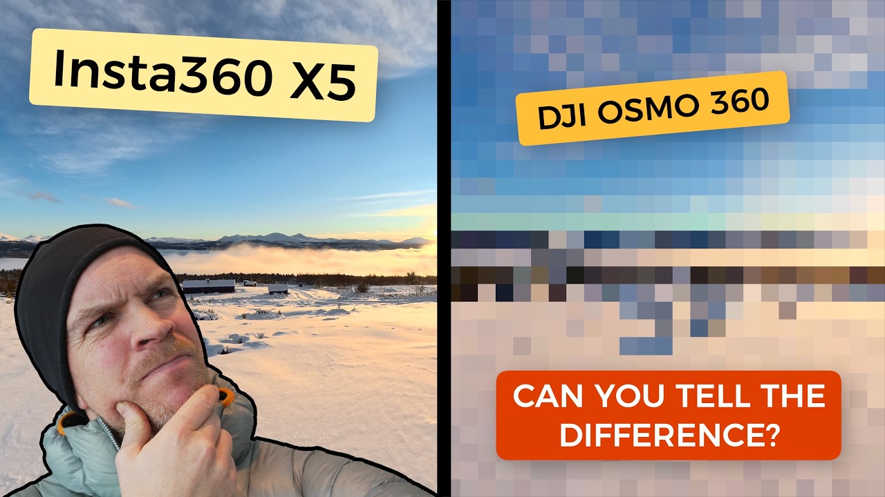 Is There Even a Difference? Insta360 X5 vs DJI Osmo 360