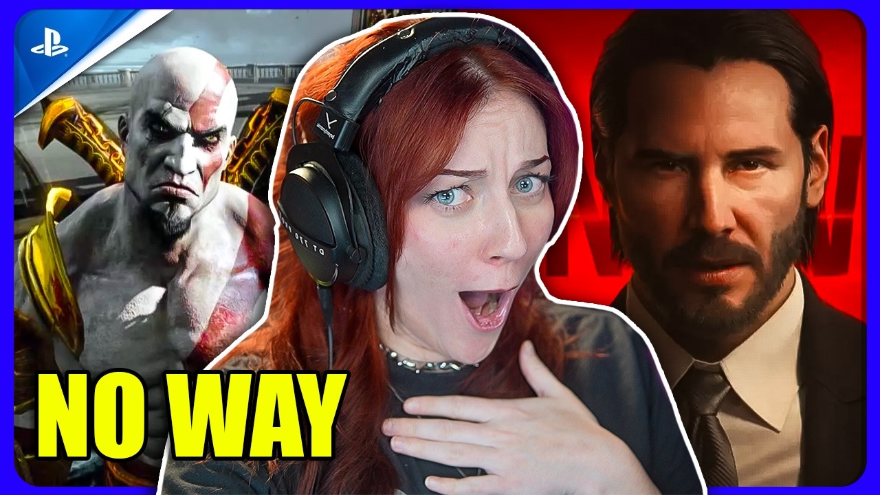 GOD OF WAR REMAKES AND JOHN WICK GAME?! | Playstation State of Play 2026