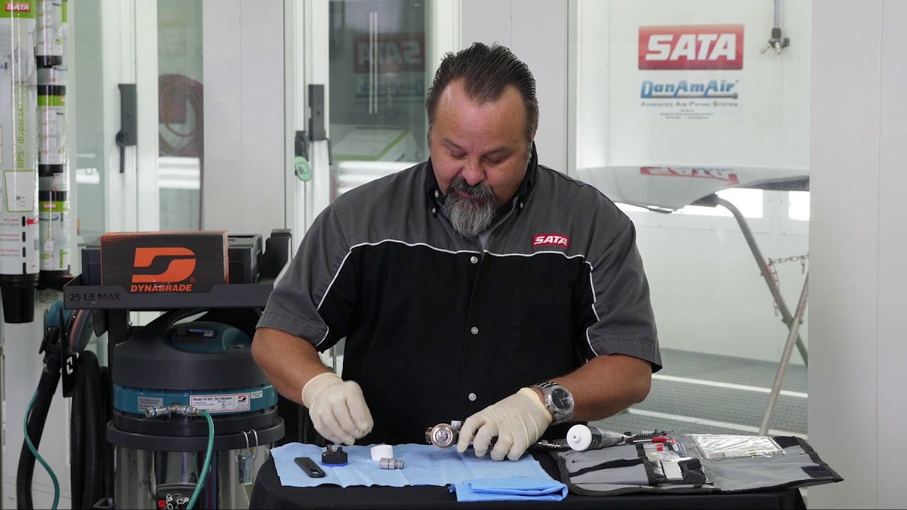 How To Properly Grease Your SATA Spray Gun
