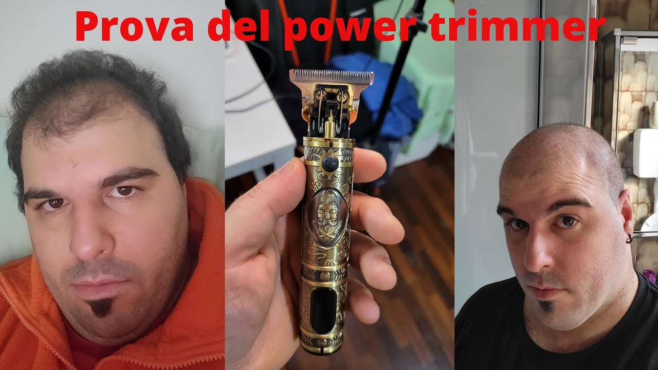 UNBOXING E PROVA DEL TAGLIACAPELLI POWER TRIMMER