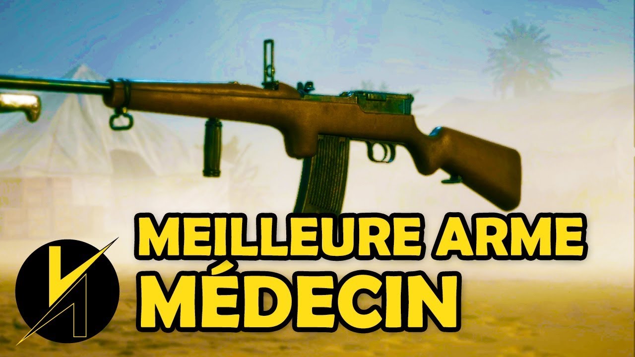 La MEILLEURE ARME de la classe MÉDECIN - Battlefield 1