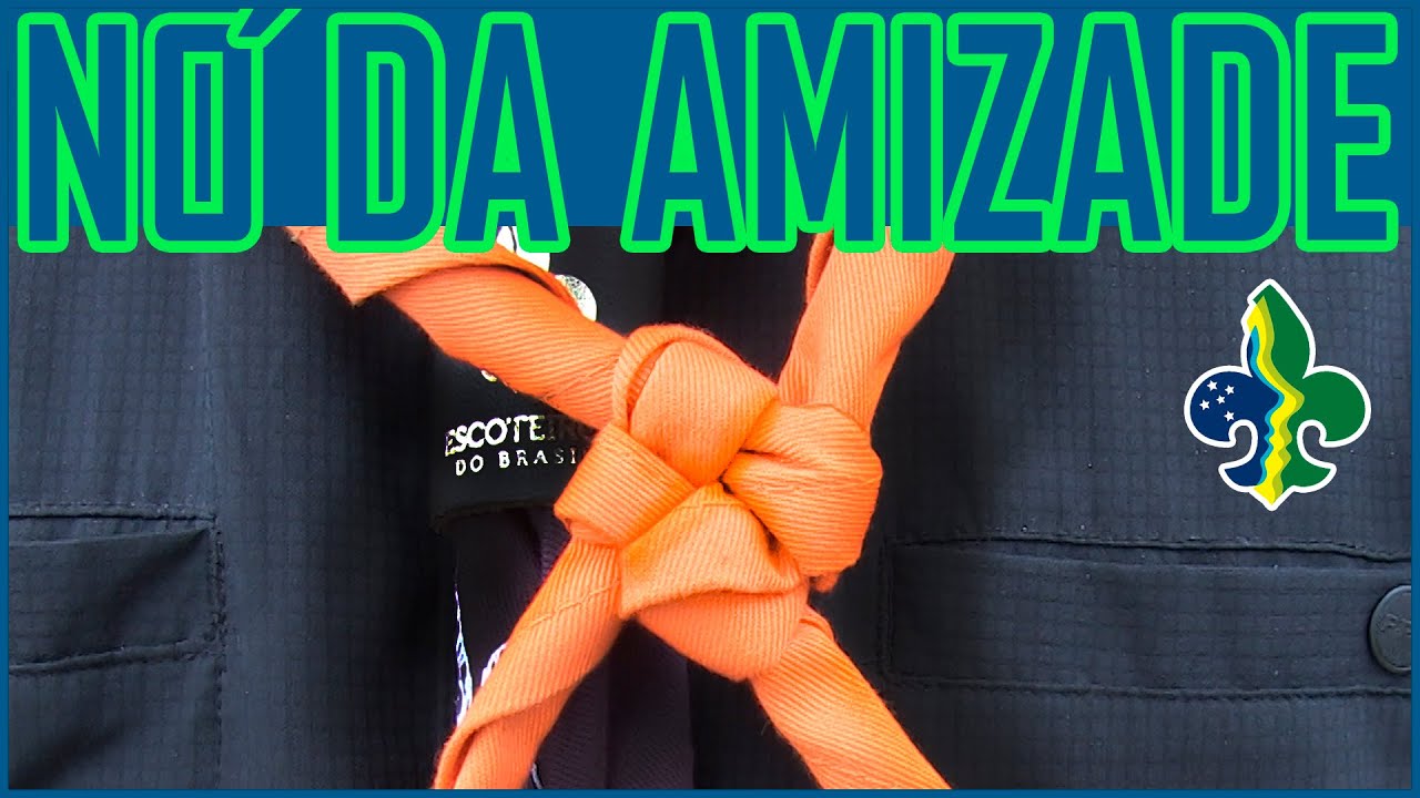 Nó da Amizade do Escoteiro - Como Fazer