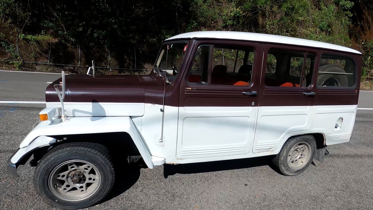 三菱 JEEP J36 ロングボディモデル走行動画