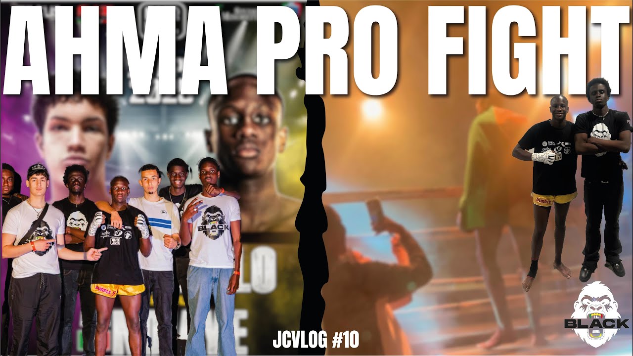 SE NON SEI TEAM BLACK STAI A CASA|AHMA PRO FIGHT AL PURPLEPUNCH (JCVLOG#10)
