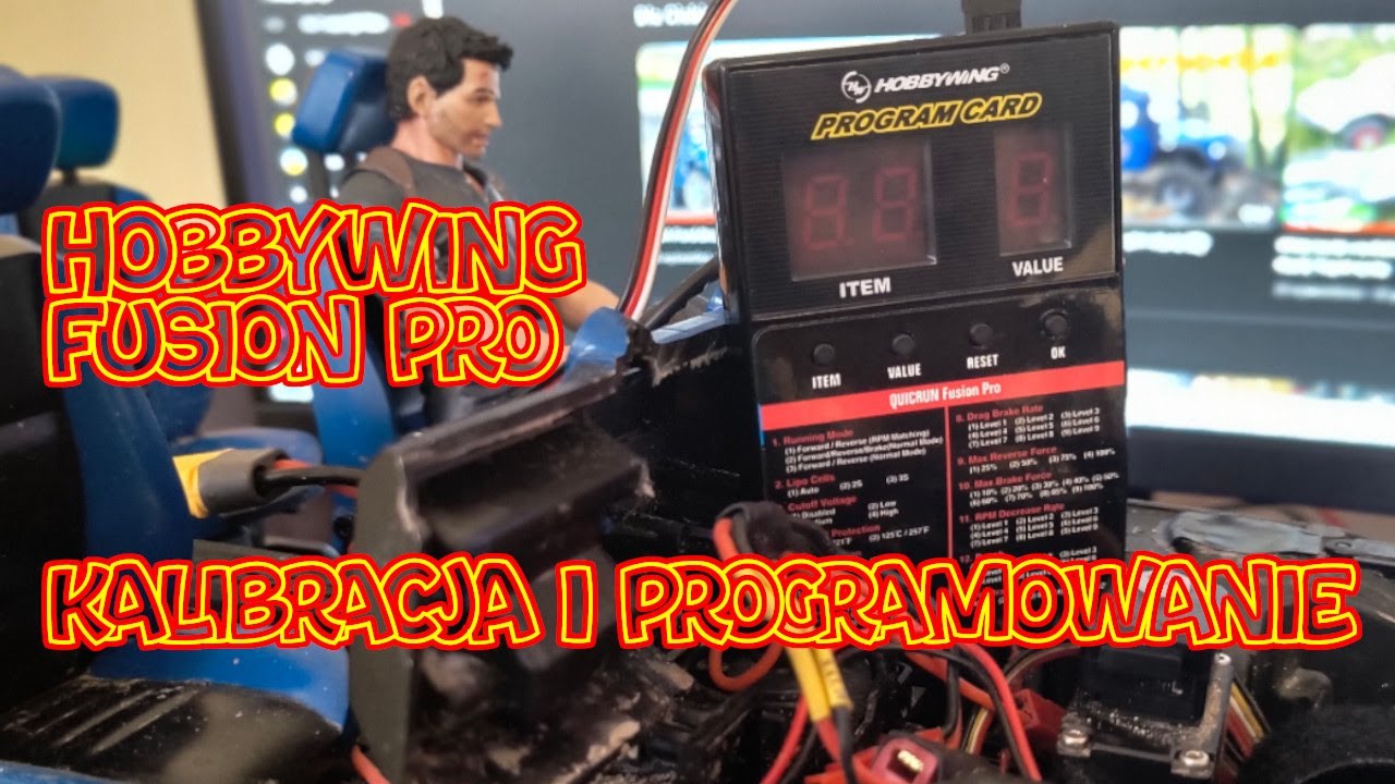 HobbyWing: Fusion PRO - 2300kV - Kalibracja / Programowanie