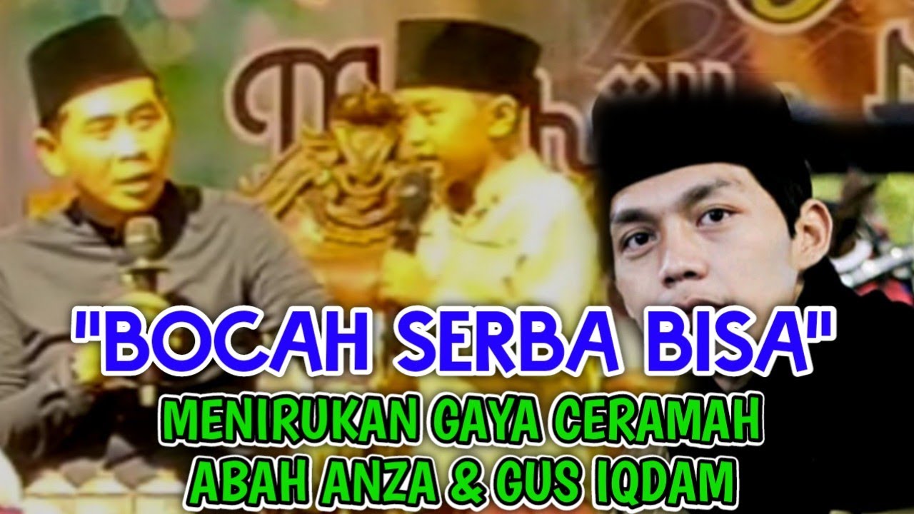 Abah Anza Dan Ardan Bocah Cerdas Viral