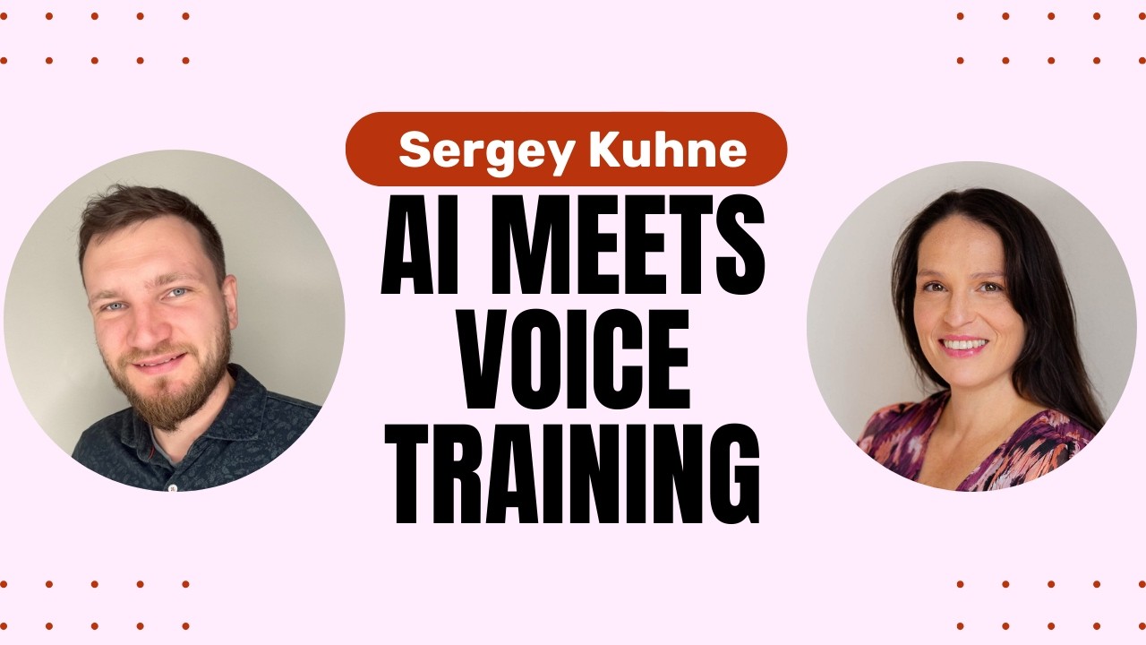 The future of voice training with AI: an interview with Sergey Kuhne