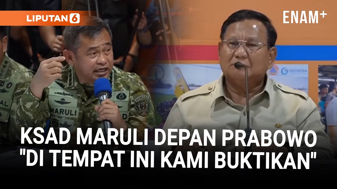 KSAD Maruli Depan Prabowo Usai Terima Perintah Ini: Sebagai Dansatgas, Kami Buktikan! | Liputan6