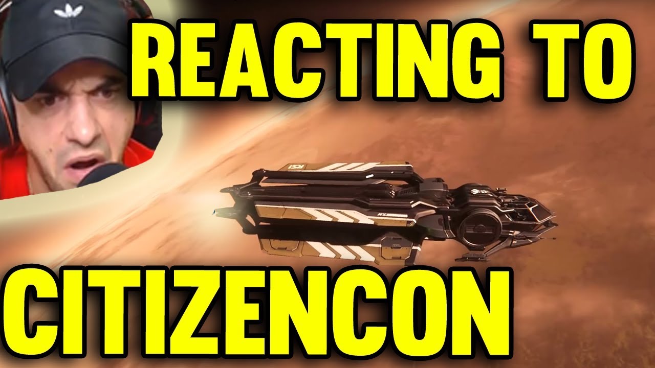REACTING TO CITIZENCON 2017 HIGHLIGHTS - STAR CITIZEN 3.0 GAMEPLAY